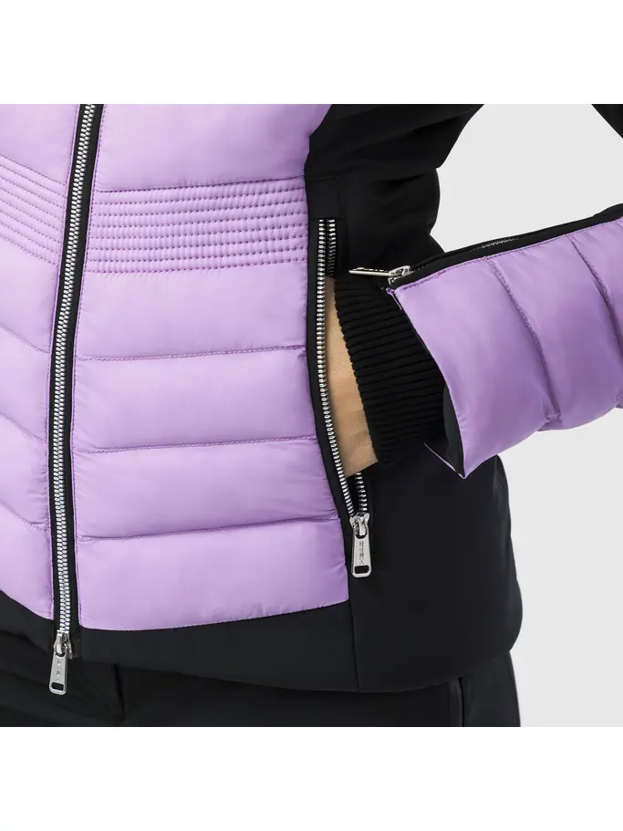 , view full size image of Front view of Product detail - IMMENSITY Jacket Women soft violet