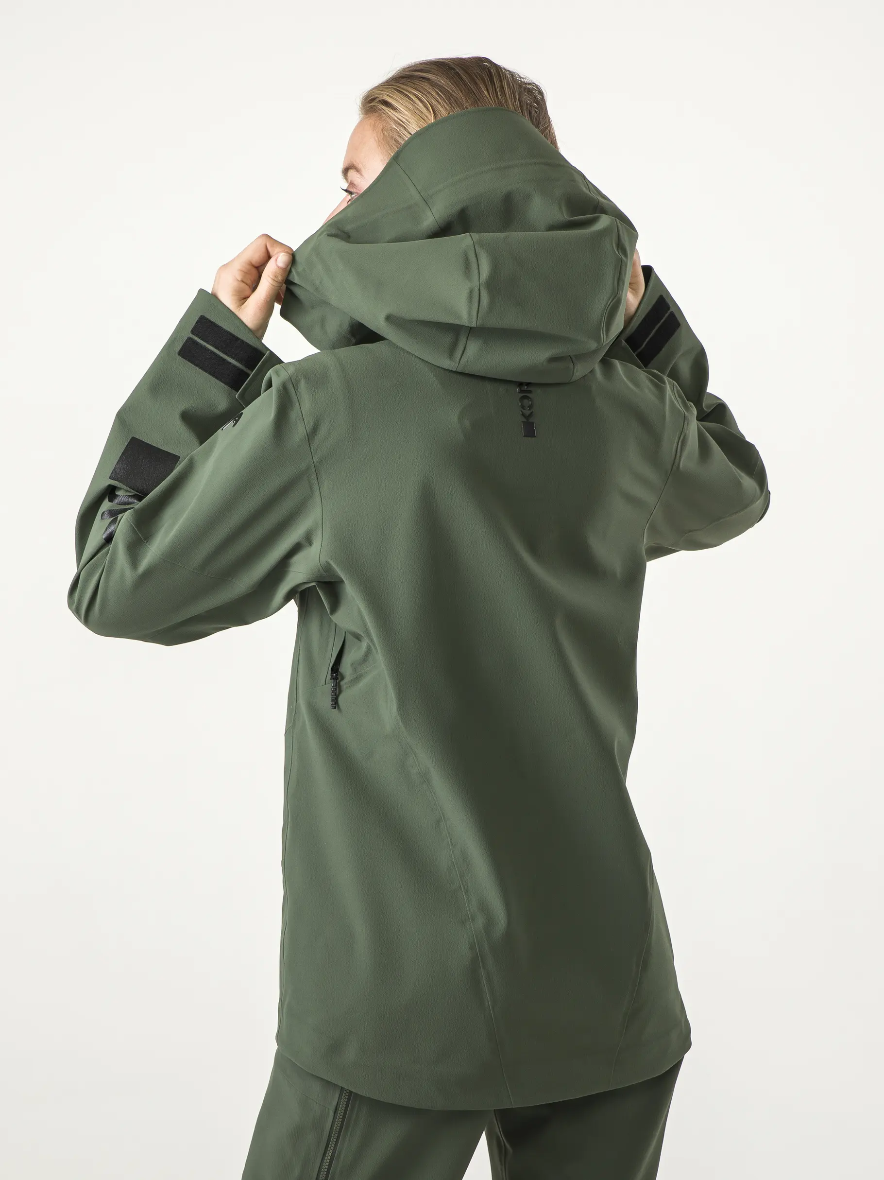 Sale, view full size image of Front view of Product detail - KORE Jacket Women thyme