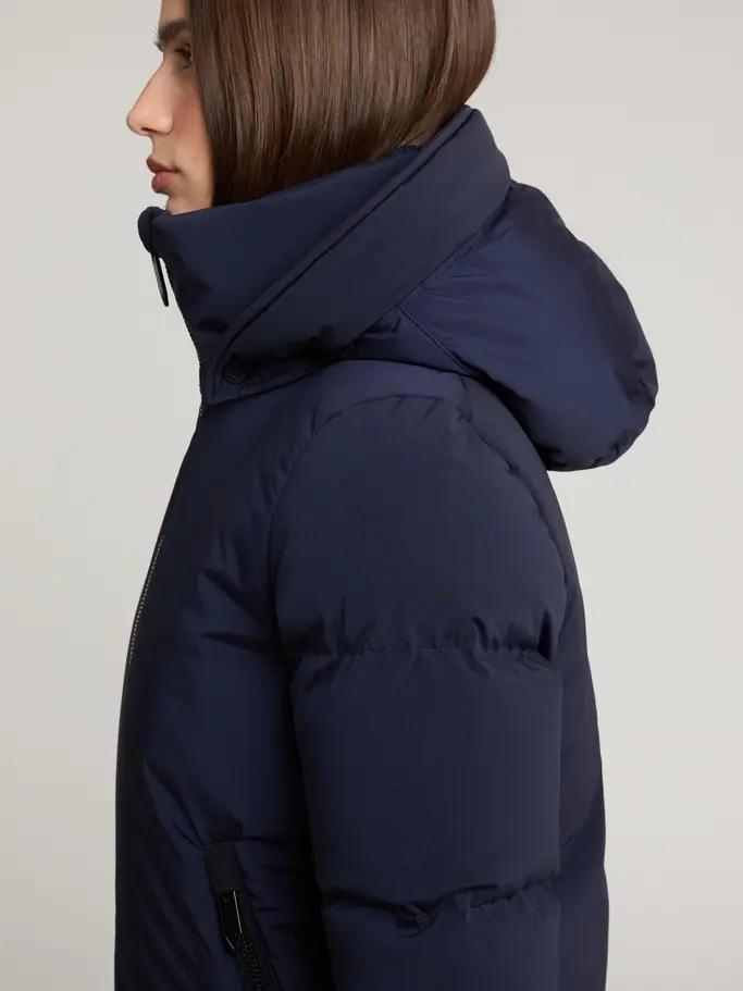 New, zobrazit obrázek v plné velikosti z předního pohledu Product detail - LILLY Ski Jacket Women midnight blue