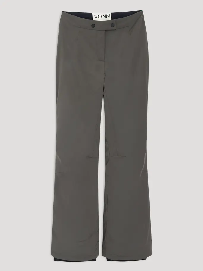 New, view full size image of Front view of Product detail - BELLA Pants Women dark diopside