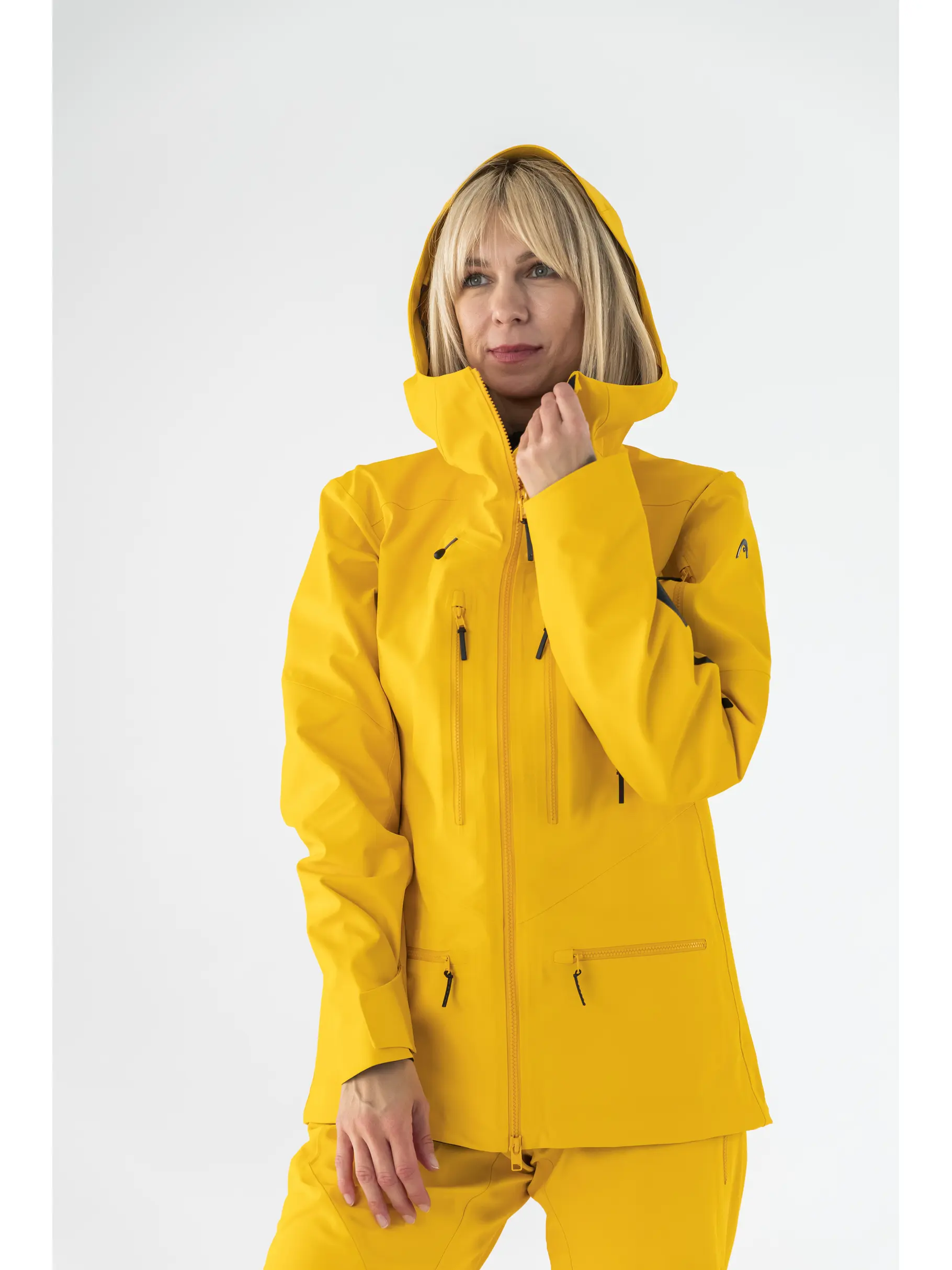, view full size image of Front view of Product detail - KORE Jacket Women clementine