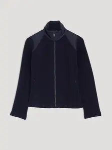 Display front view 1 of Product detail - GABY FZ Midlayer Women midnight blue