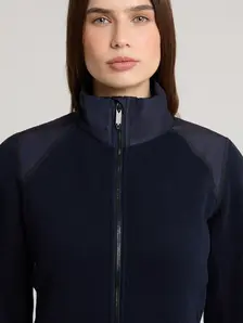 Display front view 3 of Product detail - GABY FZ Midlayer Women midnight blue