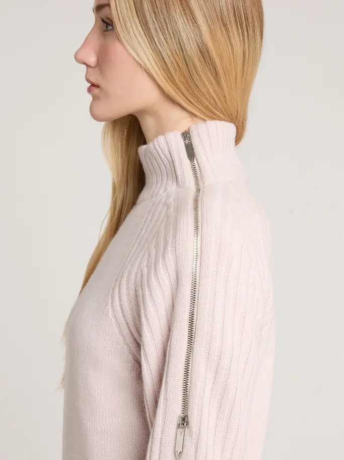 New, view full size image of Front view of Product detail - JULIETTE Pullover Women light pink