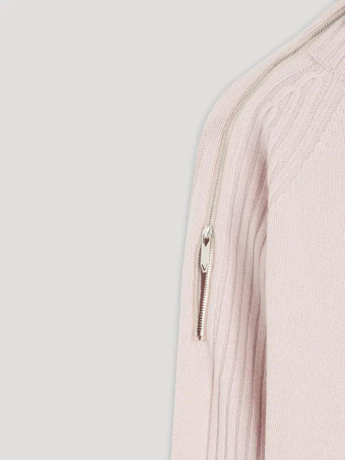 New, view full size image of Front view of Product detail - JULIETTE Pullover Women light pink