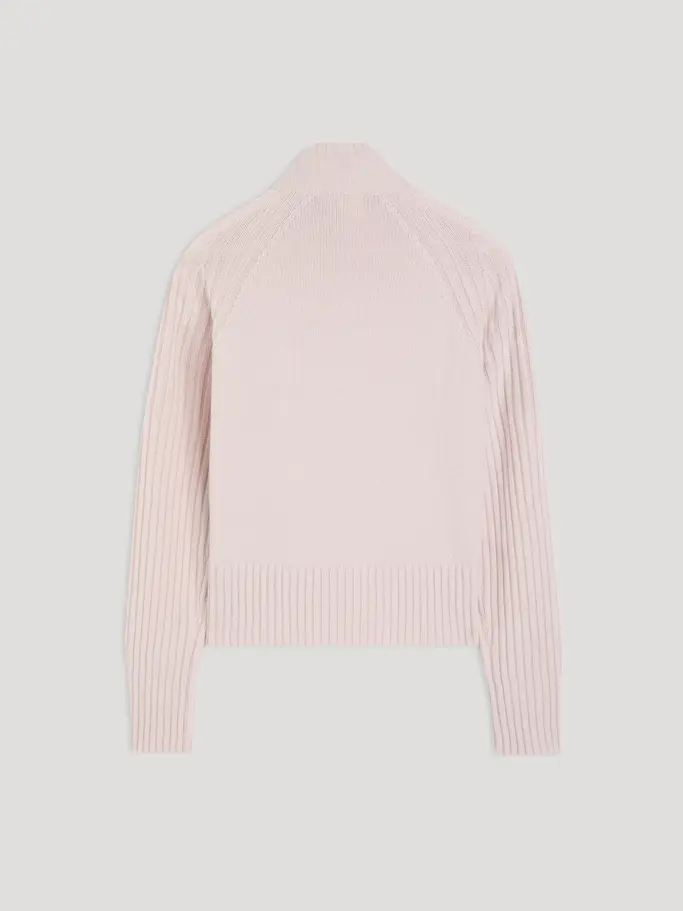New, view full size image of Front view of Product detail - JULIETTE Pullover Women light pink