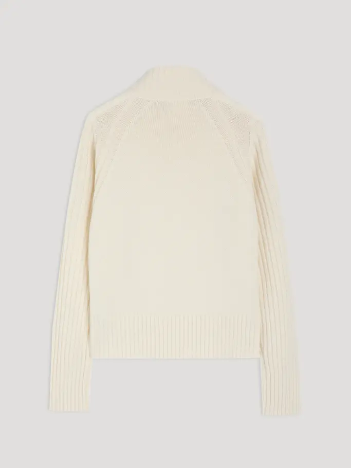 New, voir image en taille réelle de la vue frontale de Product detail - JULIETTE Pullover Women vanilla