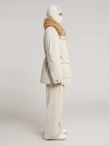 Display front view 2 of Product detail - IVY PARKA+LINER light beige