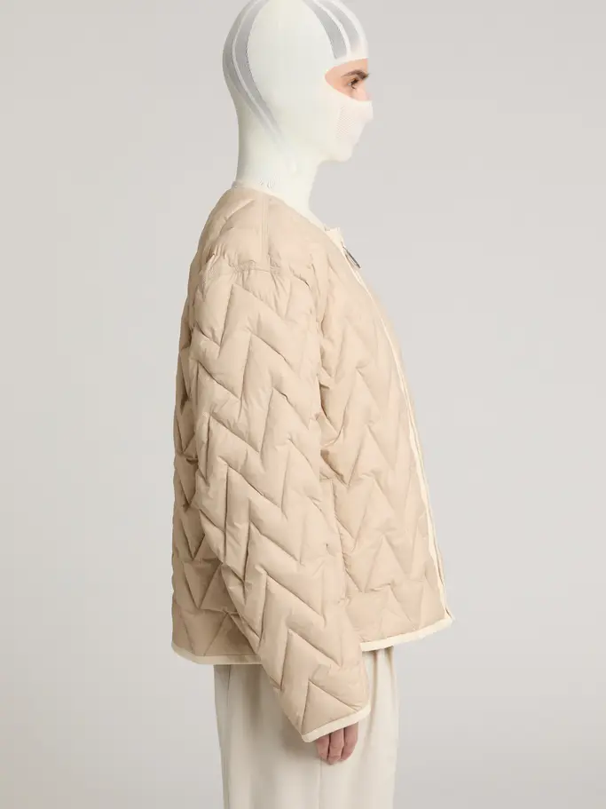 , wyświetl pełno wymiarowy obraz widoku z przodu Product detail - IVY PARKA+LINER light beige