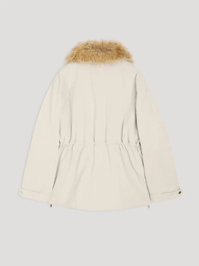 , wyświetl pełno wymiarowy obraz widoku z przodu Product detail - IVY PARKA+LINER light beige