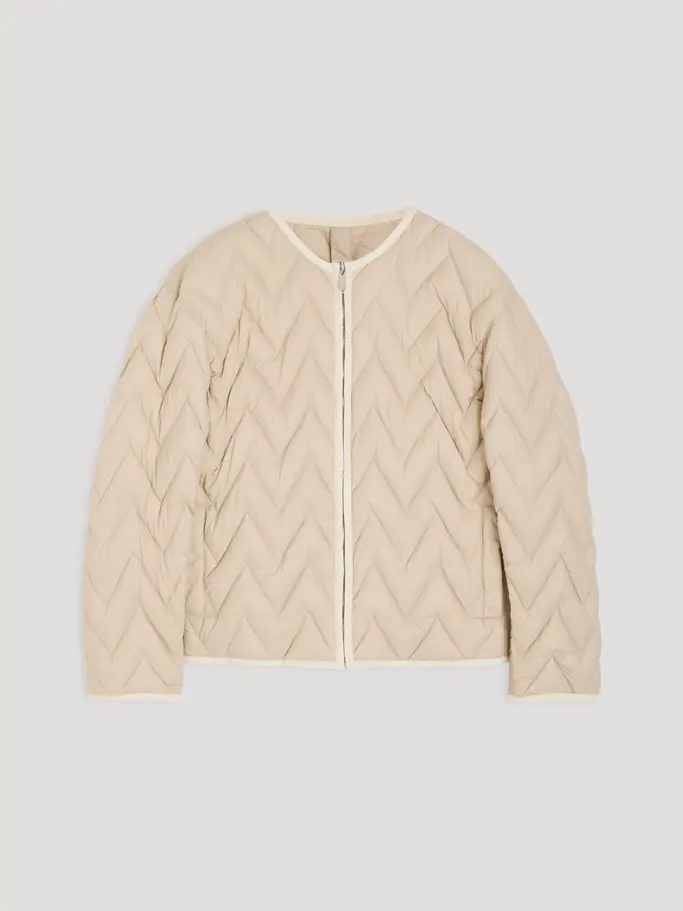 , wyświetl pełno wymiarowy obraz widoku z przodu Product detail - IVY PARKA+LINER light beige