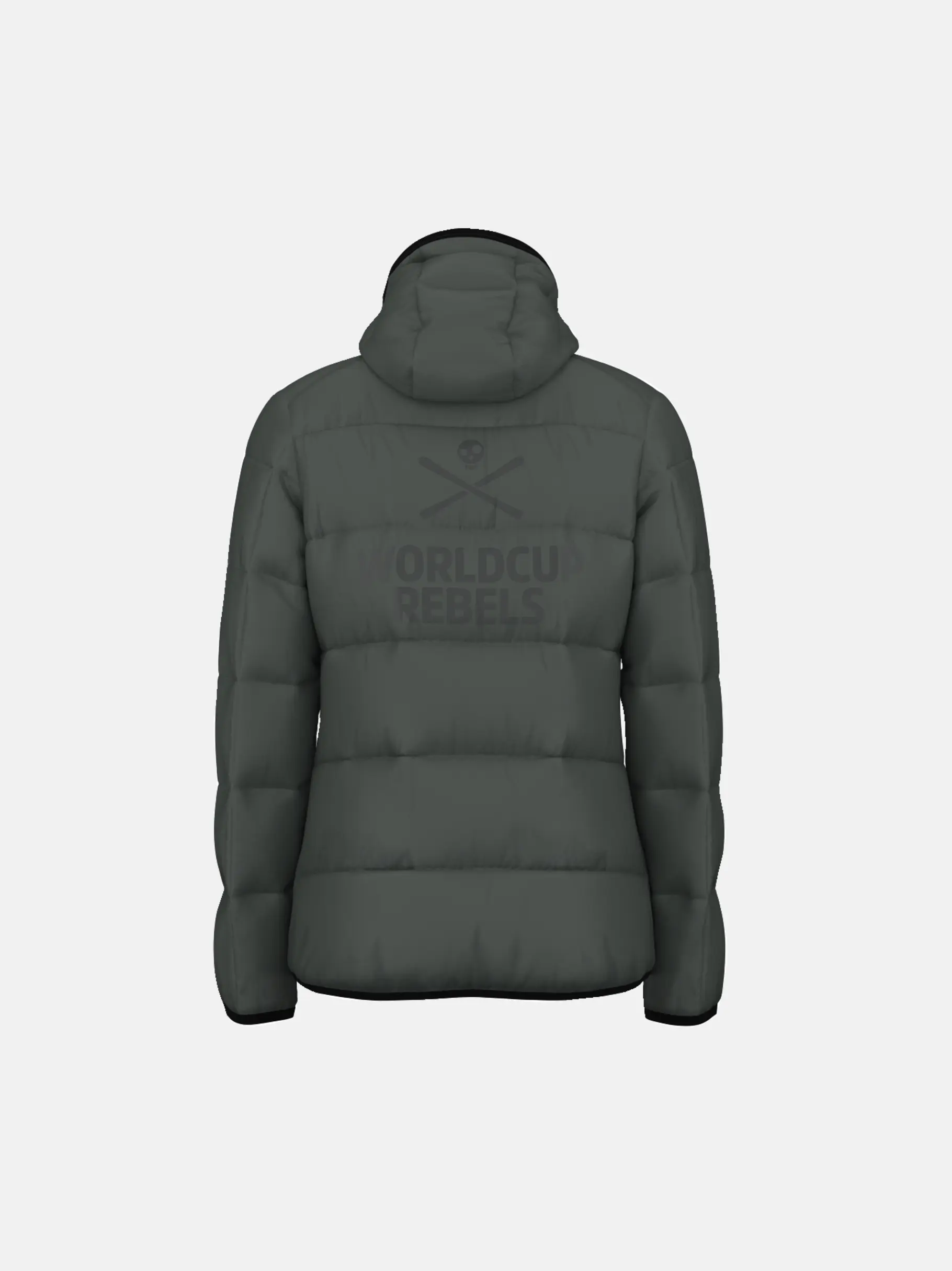 , view full size image of Front view of Product detail - STAR Jacket Women dark thyme