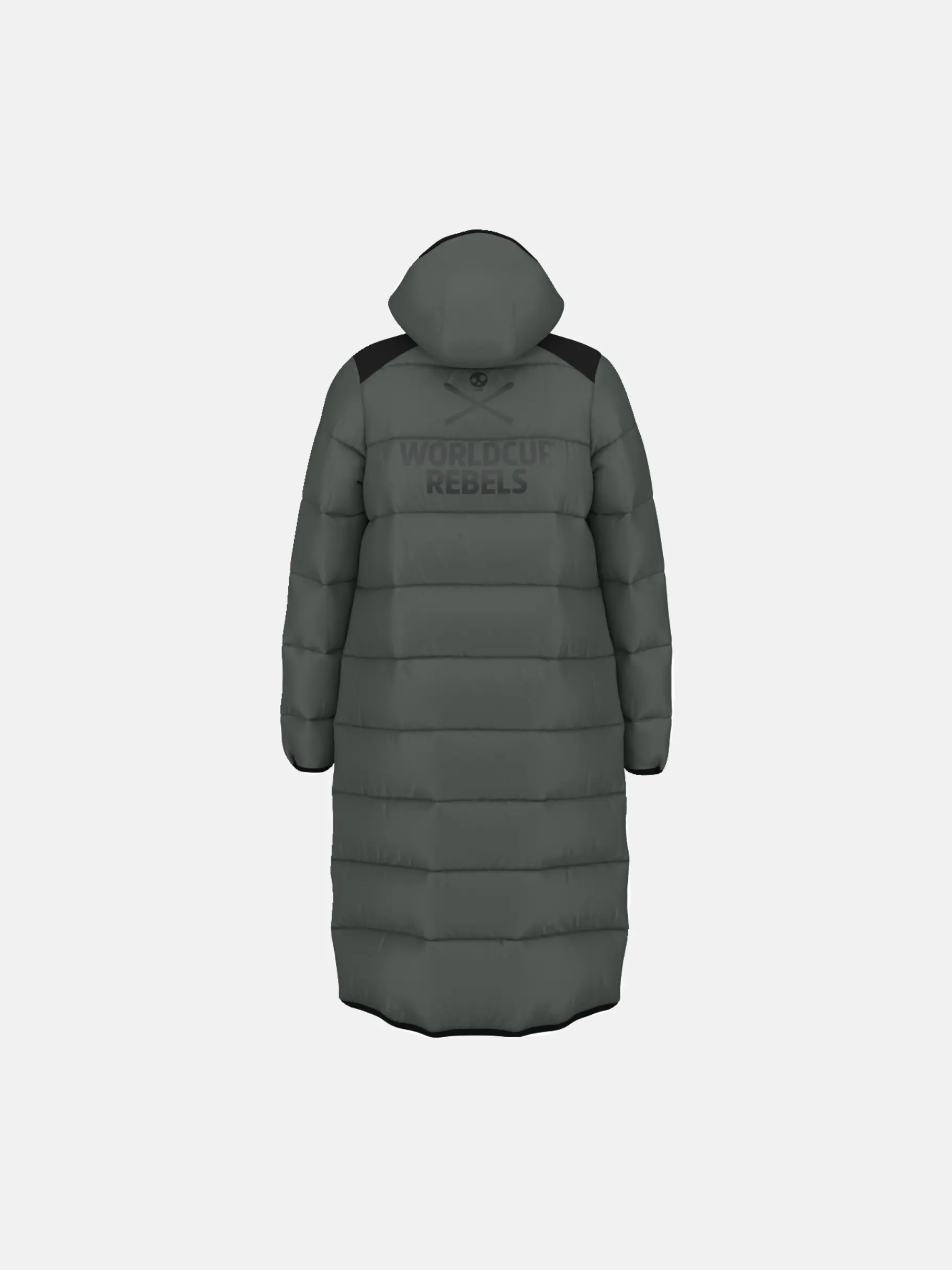 , weergave van volledige grootte van vooraanzicht van Product detail - STAR Coat Women dark thyme