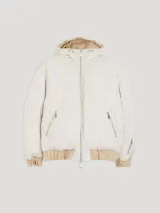 Display front view 6 of Product detail - GOLDIE REVERSIBLE HOODED JACKET light beige