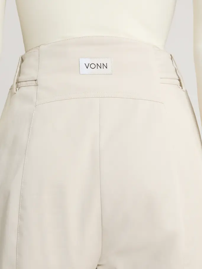 , wyświetl pełno wymiarowy obraz widoku z przodu Product detail - TINA SKI PANTS light beige