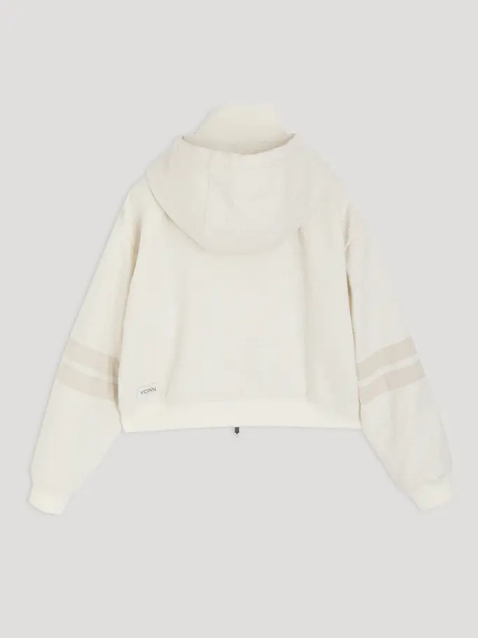 , voir image en taille réelle de la vue frontale de Product detail - JETSETTER HOODIE light beige