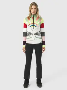 Display front view 5 of Product detail - REBELS FLASH Midlayer Women rebels print w