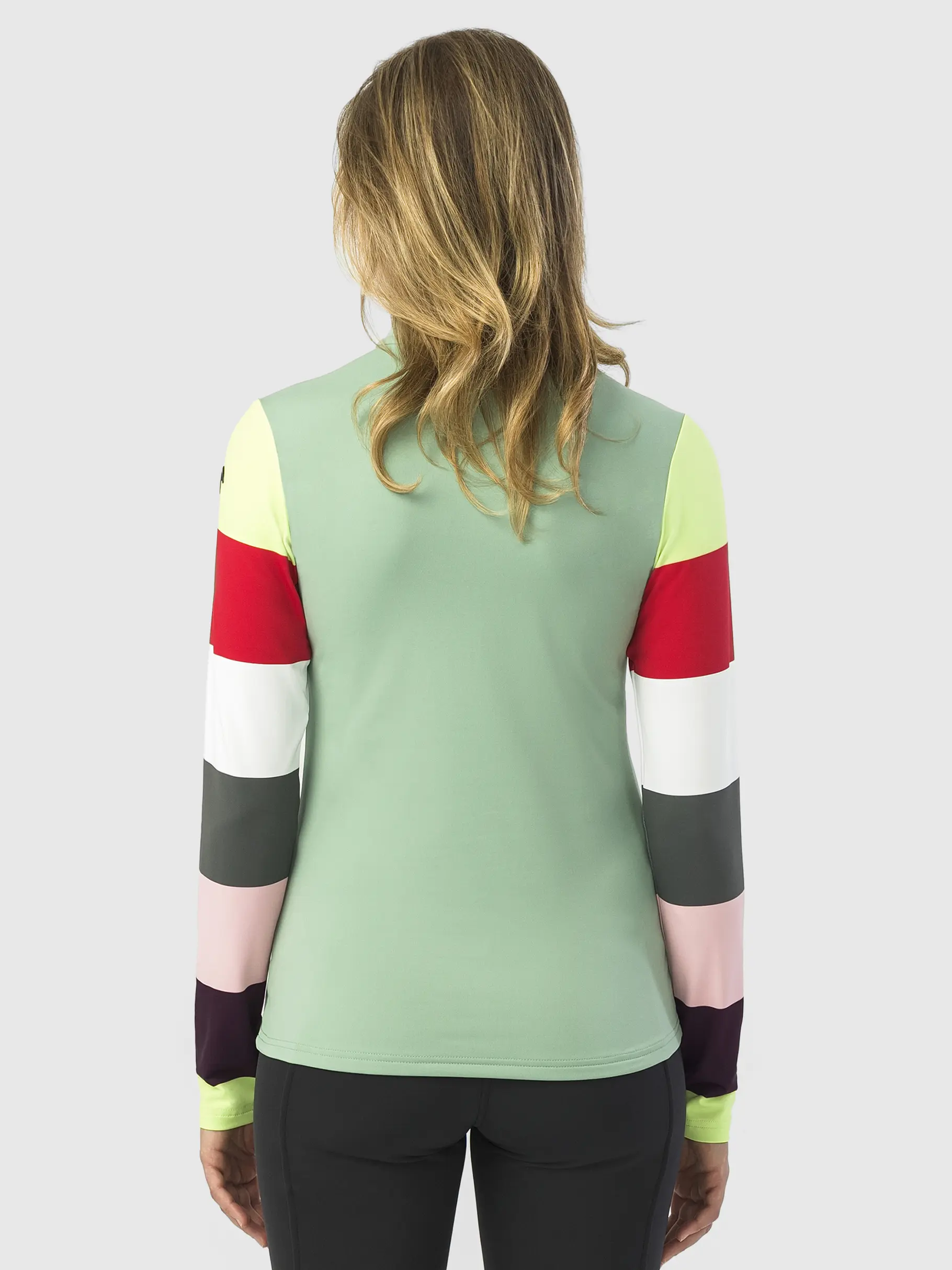 Sale, voir image en taille réelle de la vue frontale de Product detail - REBELS FLASH Midlayer Women rebels print w