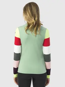 Display front view 6 of Product detail - REBELS FLASH Midlayer Women rebels print w