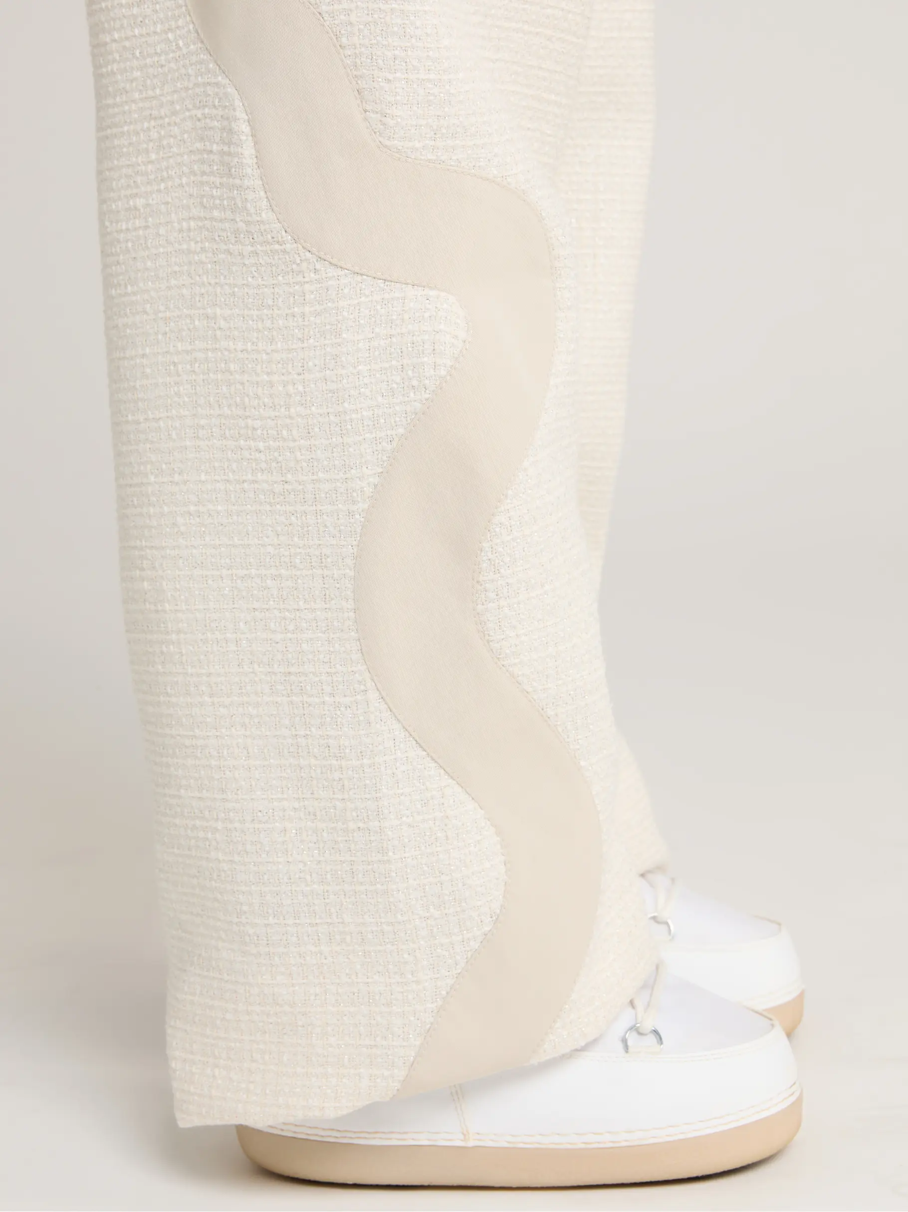 , view full size image of Front view of Product detail - CHAMP PANTS light beige