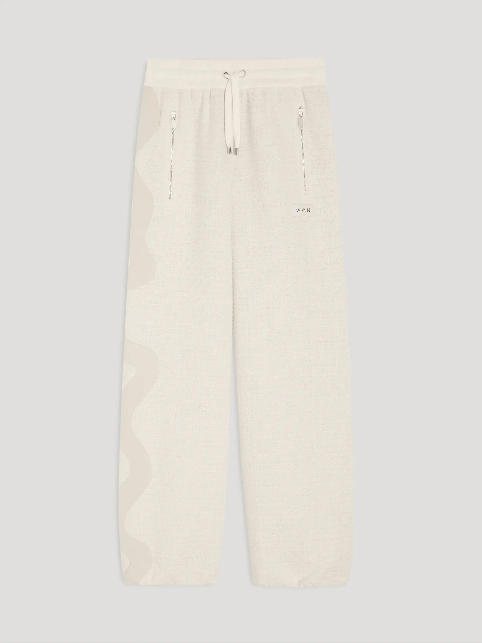 , view full size image of Front view of Product detail - CHAMP PANTS light beige