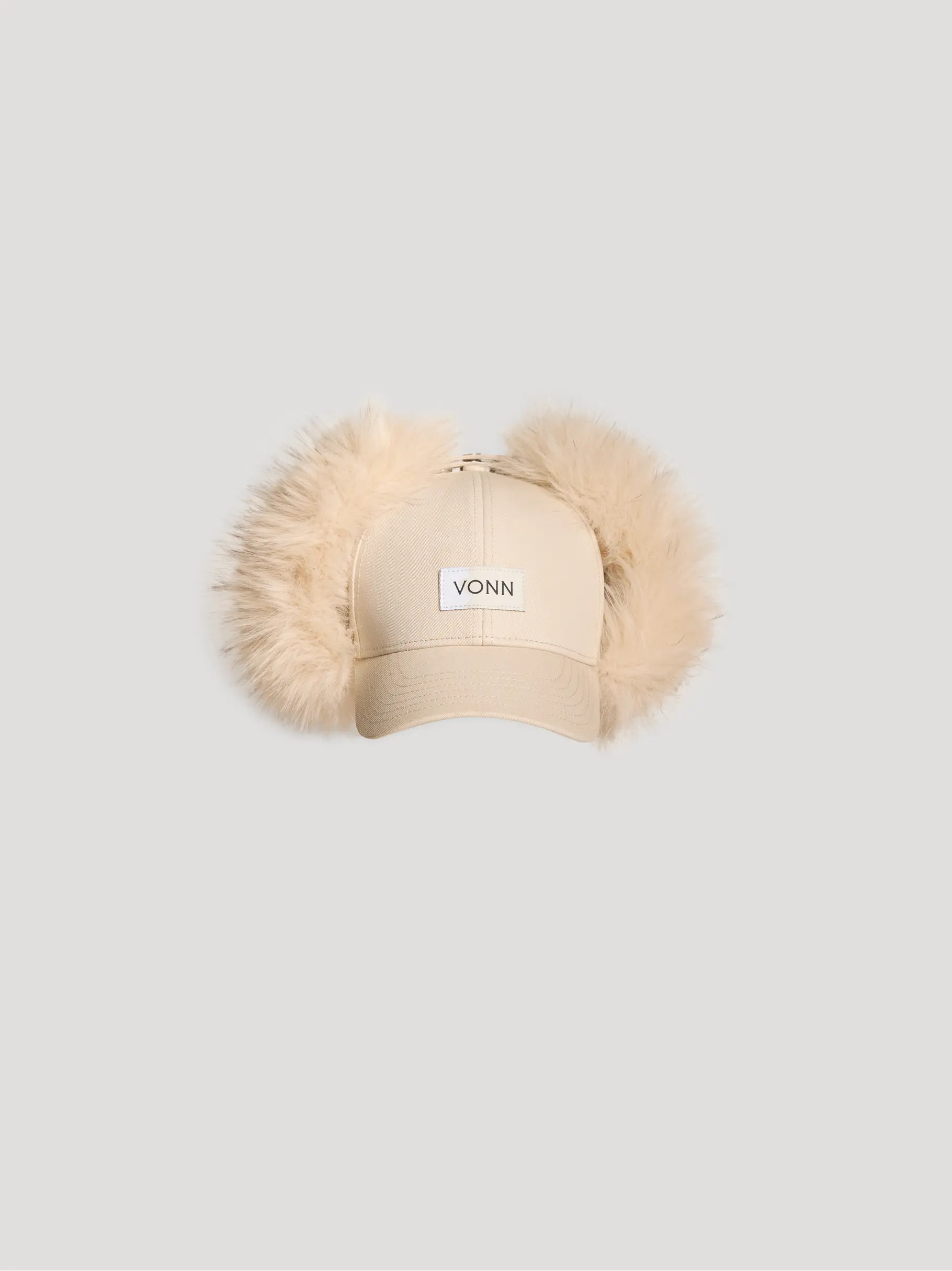 POPPY FUR BASEBALL CAP – HEAD