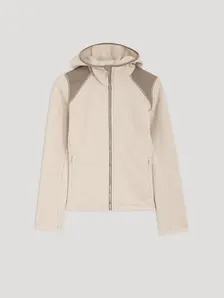 Display front view 1 of Product detail - MADDI FZ Hooded Midlayer Women stone