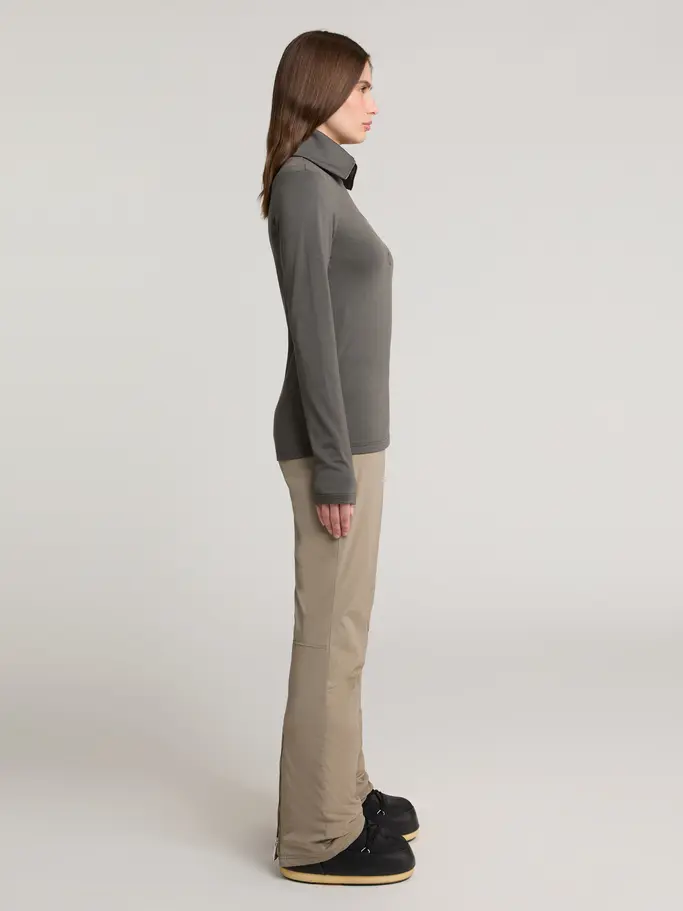 New, view full size image of Front view of Product detail - EVE Midlayer Women dark diopside