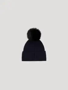 Display front view 3 of Product detail - LUCY Beanie Women midnight blue