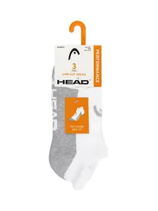 Display front view 5 of Product detail - Women’s Low Cut Socks 3 Pack white