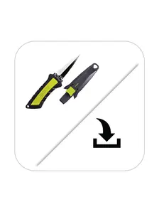 Display front view 1 of Product detail - Mares and Mares Pure Passion Knife Manual