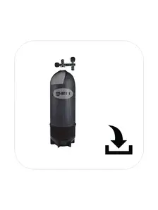Display front view 1 of Product detail - Tank Net 15 L (415730) - Mares S.p.A