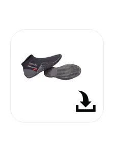 Display front view 1 of Product detail - Dive Boots Equator 2mm (412636) - HEAD Watersports S.p.A