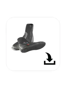 Display front view 1 of Product detail - Classic NG Boots 5mm (412619) - HEAD Watersports S.p.A