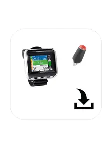 Display front view 1 of Product detail - Genius - LED Tank Module Nitrox (414139 / 414319) - EN 13949 - HEAD Watersports S.p.A