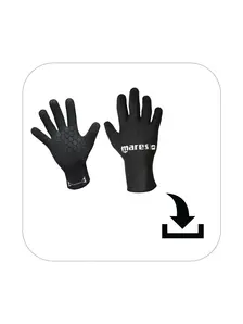 Display front view 1 of Product detail - Gloves Flex 2mm (422759) - Mares S.p.A