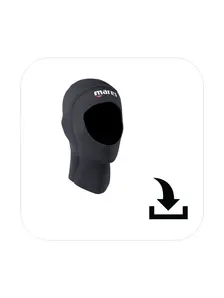 Display front view 1 of Product detail - Flexa Hood 6/5mm (412823) - Mares S.p.A
