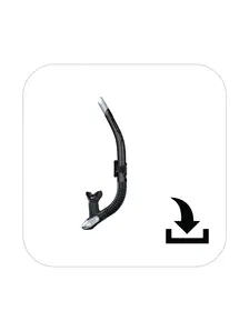 Snorkel Mares Ergo Flex - Negro | Envío Gratis