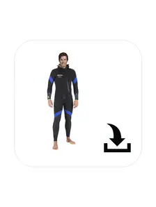 Display front view 1 of Product detail - Dual 7mm Man (412441) - Mares S.p.A
