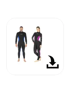 Display front view 1 of Product detail - Pioneer 5mm Man / Lady (412465 / 412466) - Mares S.p.A