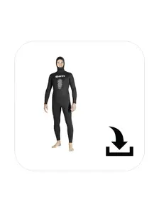 Display front view 1 of Product detail - Explorer Black 5.0 (422500 - 422501) - Mares S.p.A