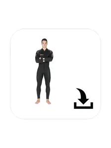 Display front view 1 of Product detail - Rover 3mm Overall w/o Hood (412380) - HEAD Watersports S.p.A