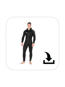 Display front view 1 of Product detail - Rover Overall with Hood 5mm (412377) - HEAD Watersports S.p.A