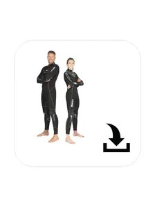 Display front view 1 of Product detail - Evolution 5mm Man / She Dives (412176 / 412177) - HEAD Watersports S.p.A