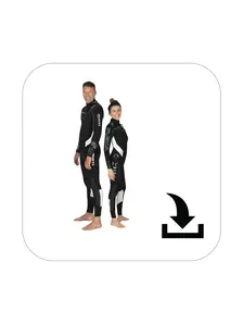 Display front view 1 of Product detail - Flexa 3.2 Man / She Dives (412435 / 412436) - HEAD Watersports S.p.A