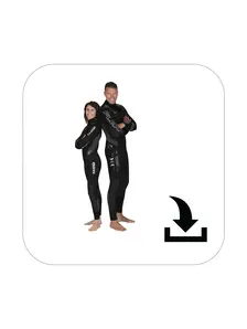 Display front view 1 of Product detail - Flexa 8.6 Man / She Dives (412431 / 412432) - HEAD Watersports S.p.A