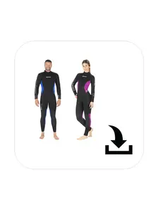 Display front view 1 of Product detail - Pioneer 5mm Man / Lady (412465 / 412466) - HEAD Watersports S.p.A