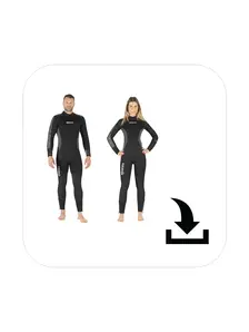 Display front view 1 of Product detail - Pioneer 7mm Man / Lady (412467 / 412468) - HEAD Watersports S.p.A