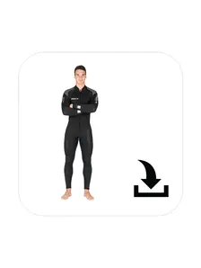 Display front view 1 of Product detail - Rover 3mm Overall (412380) - HEAD Watersports S.p.A