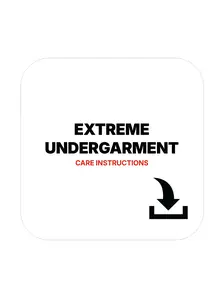 Display front view 1 of Product detail - Extreme Undergarment Care Instructions